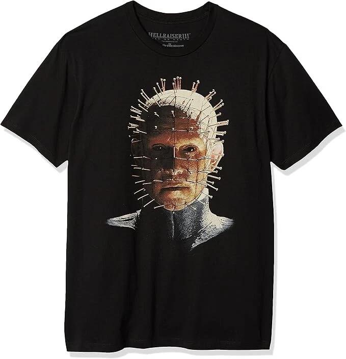 Hellraiser Movie Tshirt Pinhead Movie Tee New M