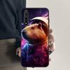 Cartoon Capybara For Huawei Nova Y70 Y90 Y60 Y61 Y91 Y72 9 10 SE 12i 12s 11i 5T P60 Pro P20 P30 P40 Lite Case