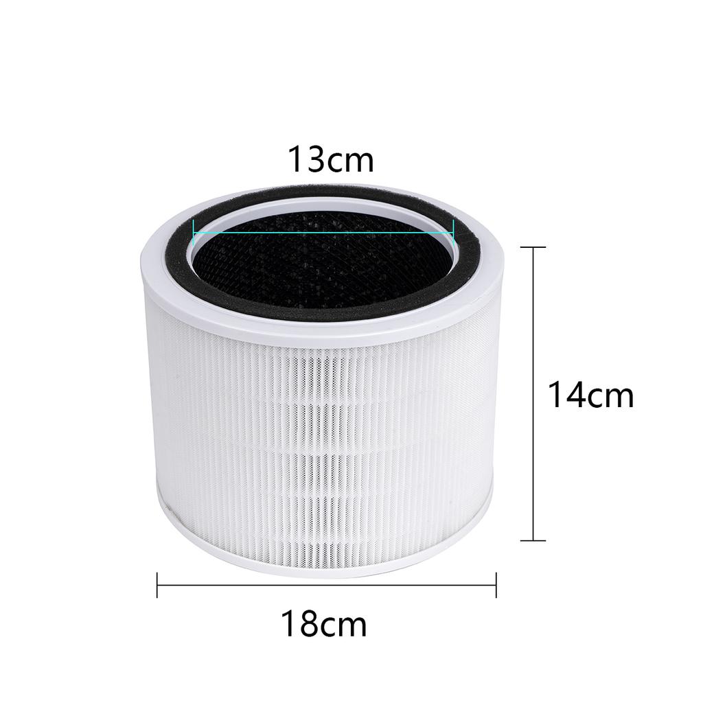 Core 200S Replacement Filter For LEVOIT Core200S Core 200S-P Air Purifier, 3-in-1 HEPA Activated Carbon Filter Core 200S-RF