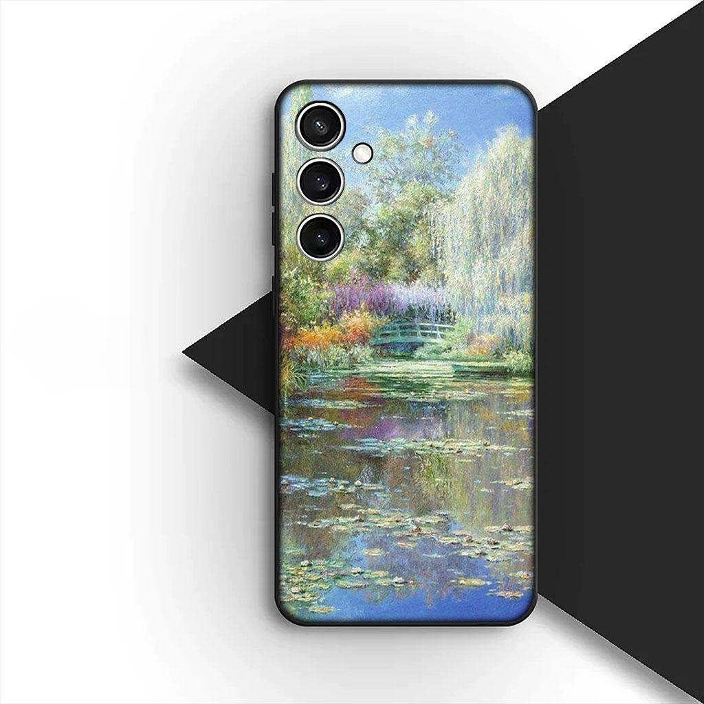 

Phone Cover for Motorola Moto Edge 70 60 Fusion NEO Pro G Stylus G56 G96 G04 G05 20 Case Claude Monet Impressionism Painter Motorola Edge 70
