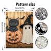 Halloween Pearl Painting Art Full Pearl Handmade Diy Home Decorations Cute Cat Pumpkin Ghost Black Hat Theme