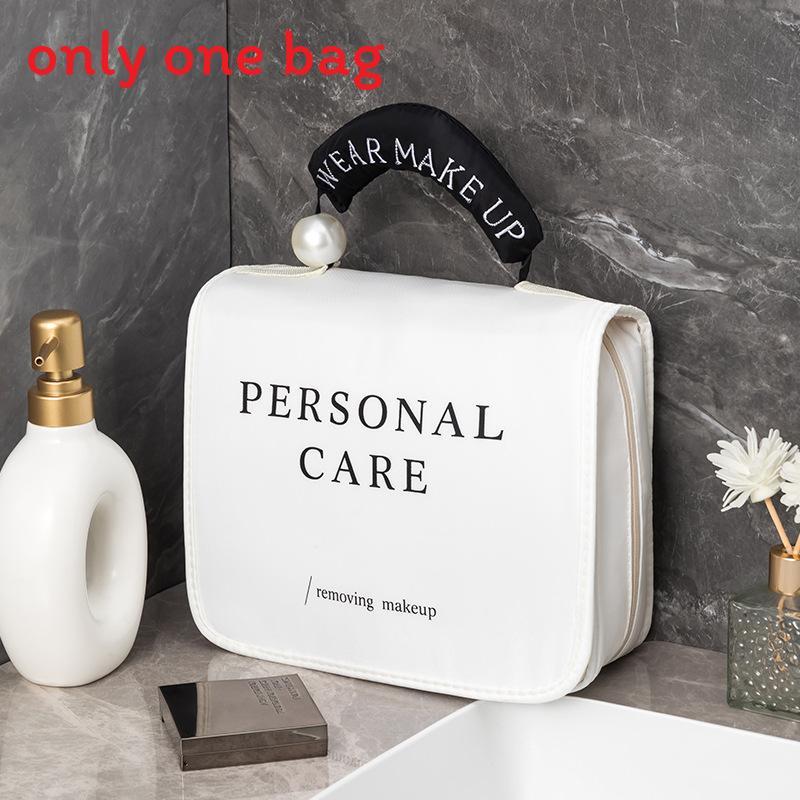 Travel Toiletry Bag Organizer With Waterproof Oxford Fabric For Men And Women