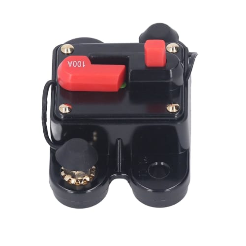 Circuit Breaker Switch, Widely Used, Easy Installation, Quick Response, Reusable, DC 12-48V (100A)
