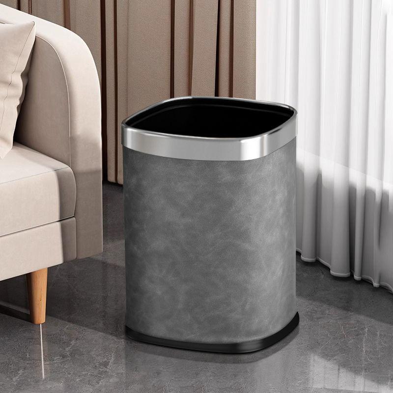 Pattumiera Moderna di Lusso con Motivo in Marmo per Cucina, Bagno e Camera da Letto