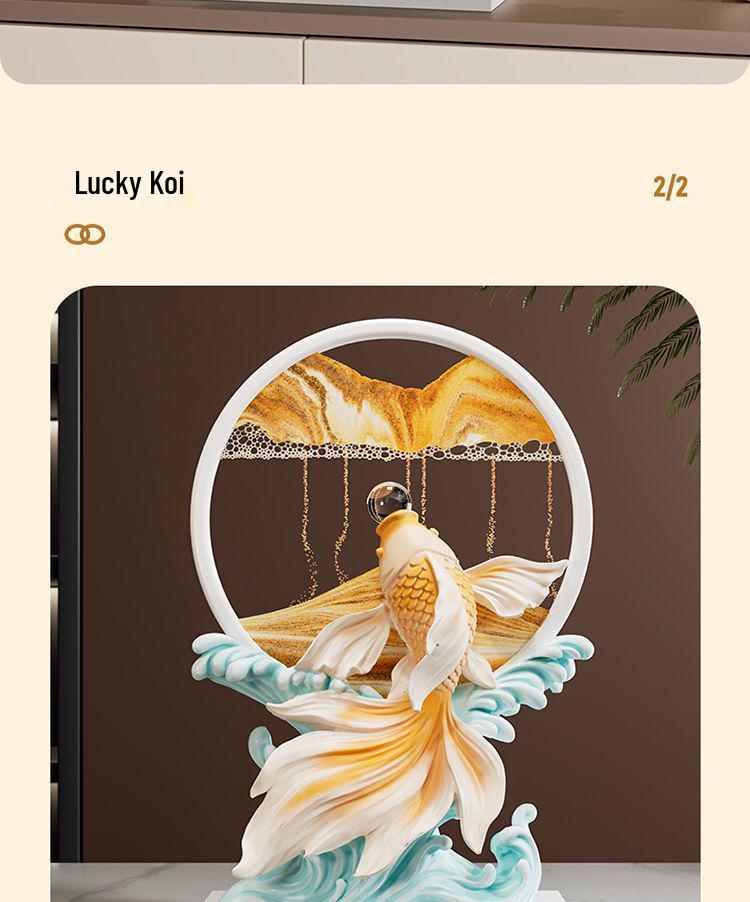 2025 Year of the Snake Luxurious Resin Hourglass Decompression Gift - Creative Quicksand Painting Ornament for Office