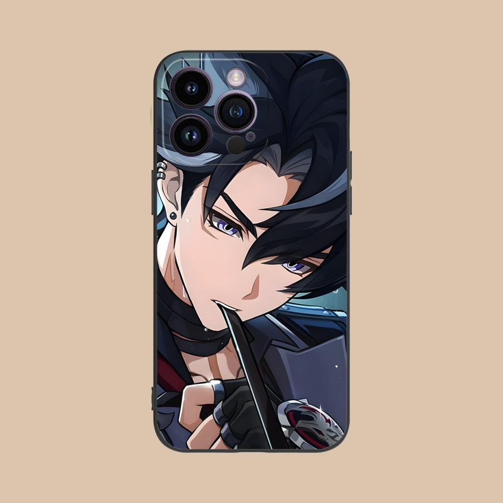 Игровой чехол GI Wriothesley Матовый ТПУ для мобильного телефона iPhone 17 16 15 14 13 12 11 X XR XS 8 7 Air Pro Max Plus Mini Цветная обложка iPhone 7 Plus