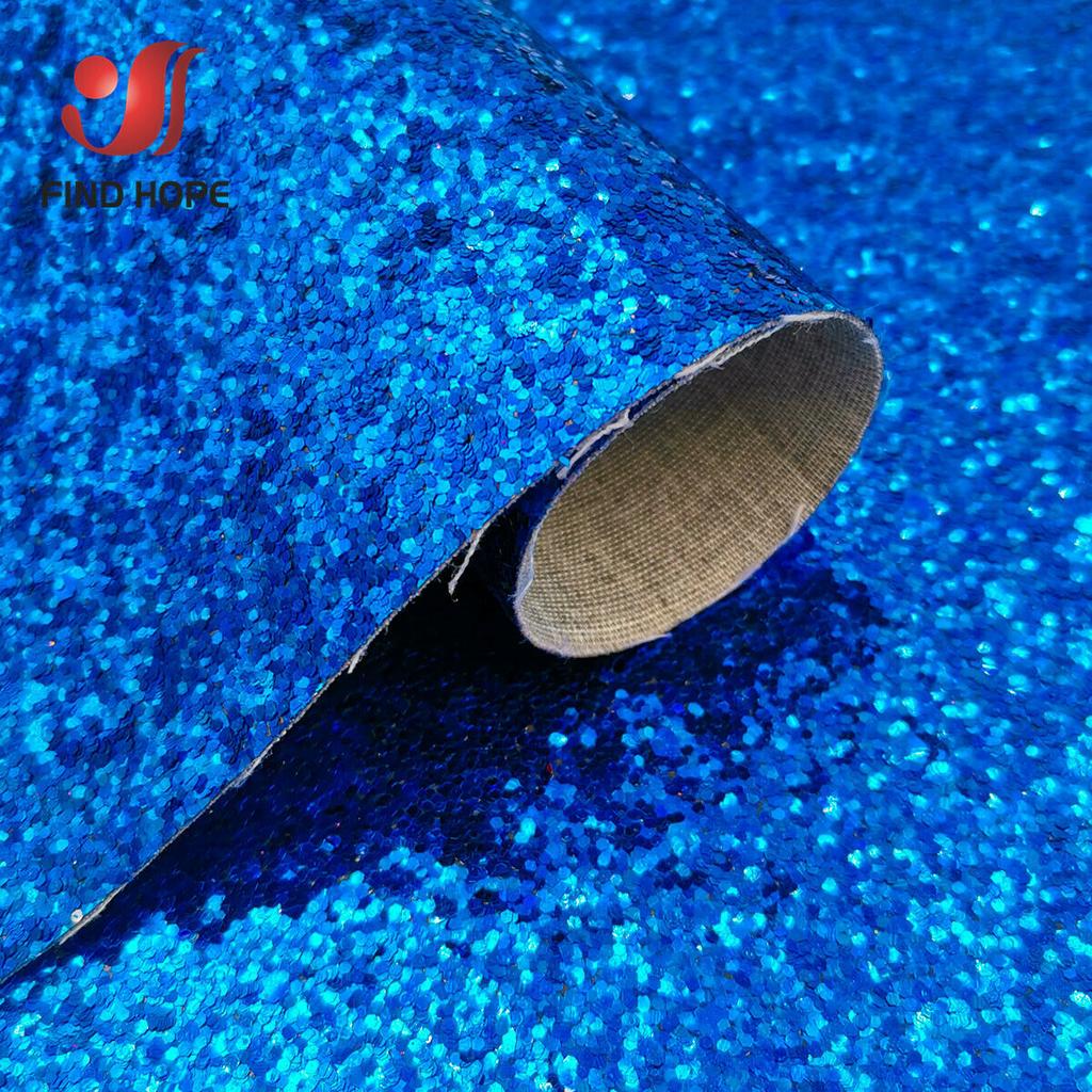 Sparkly Chunky Glitter Fabric Roll Rainbow Iridescent Vinyl Faux Leather Fabric Bow Craft DIY Earring Material Handmade