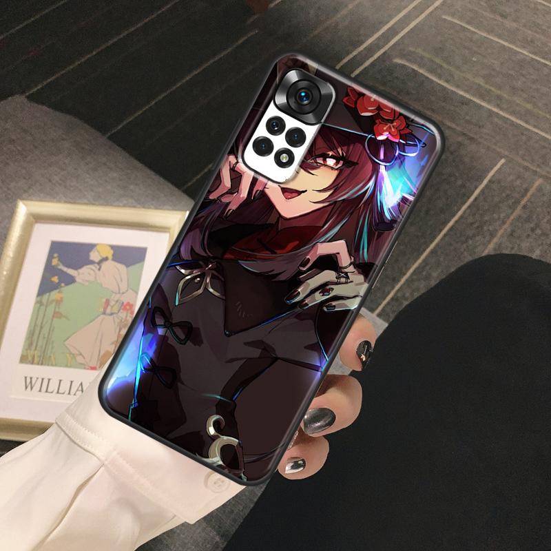 Genshin Impact Hu Tao Funda For Xiaomi Redmi Note 14 Pro 9 10 11 12 13 Pro 10S 11S 12S Redmi 13C 10C 12C 14C Case