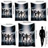 Pop Tribute Pattern Blanket Allseason Fleece Blanket For Bedroom Sofa Bed Home Party Decor New Year Gift