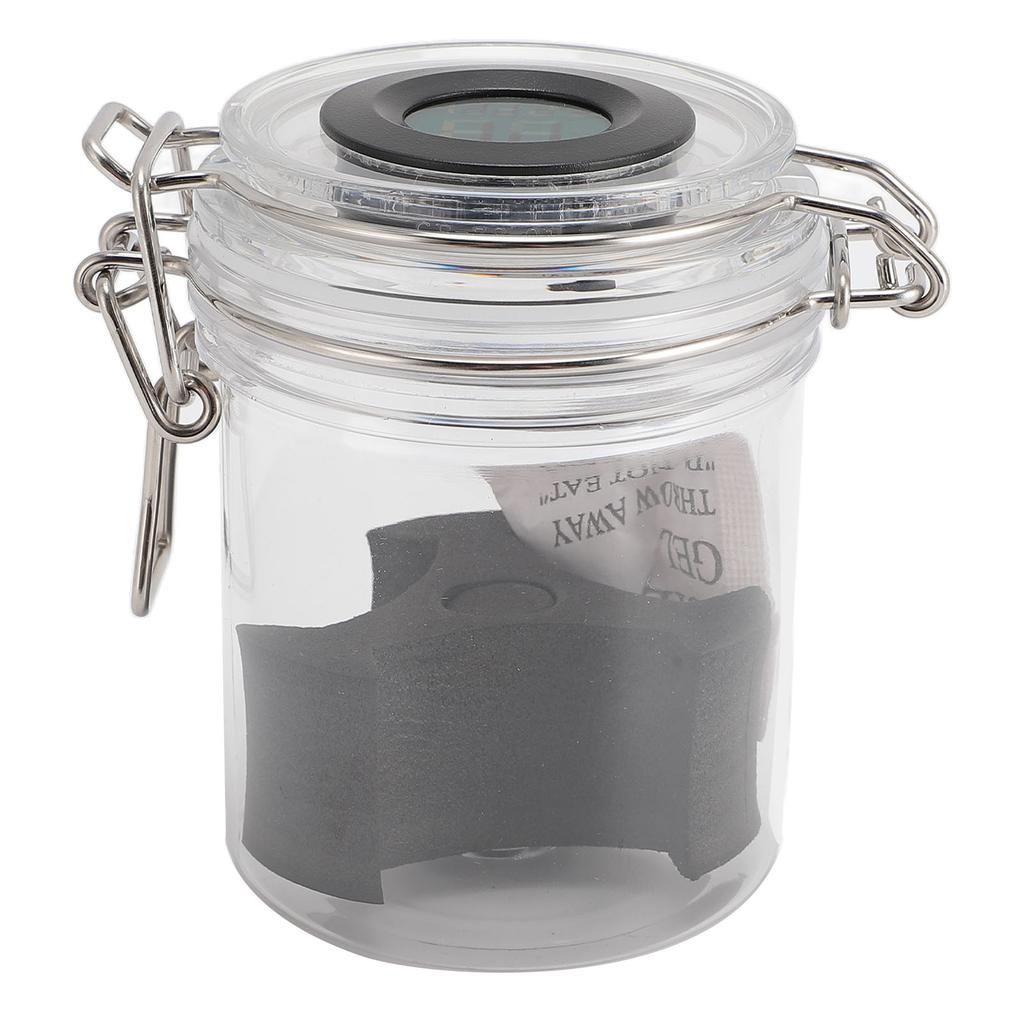 250ml Lash Glue Storage Tank Eyelash Glue Storage Jar Lash Glue Container With Temperature Humidity