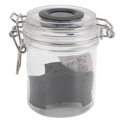 Serbatoio di Stoccaggio Colla per Ciglia da 250 ml Barattolo di Stoccaggio Colla per Ciglia Contenitore per Colla per Ciglia Con Temperatura Umidità