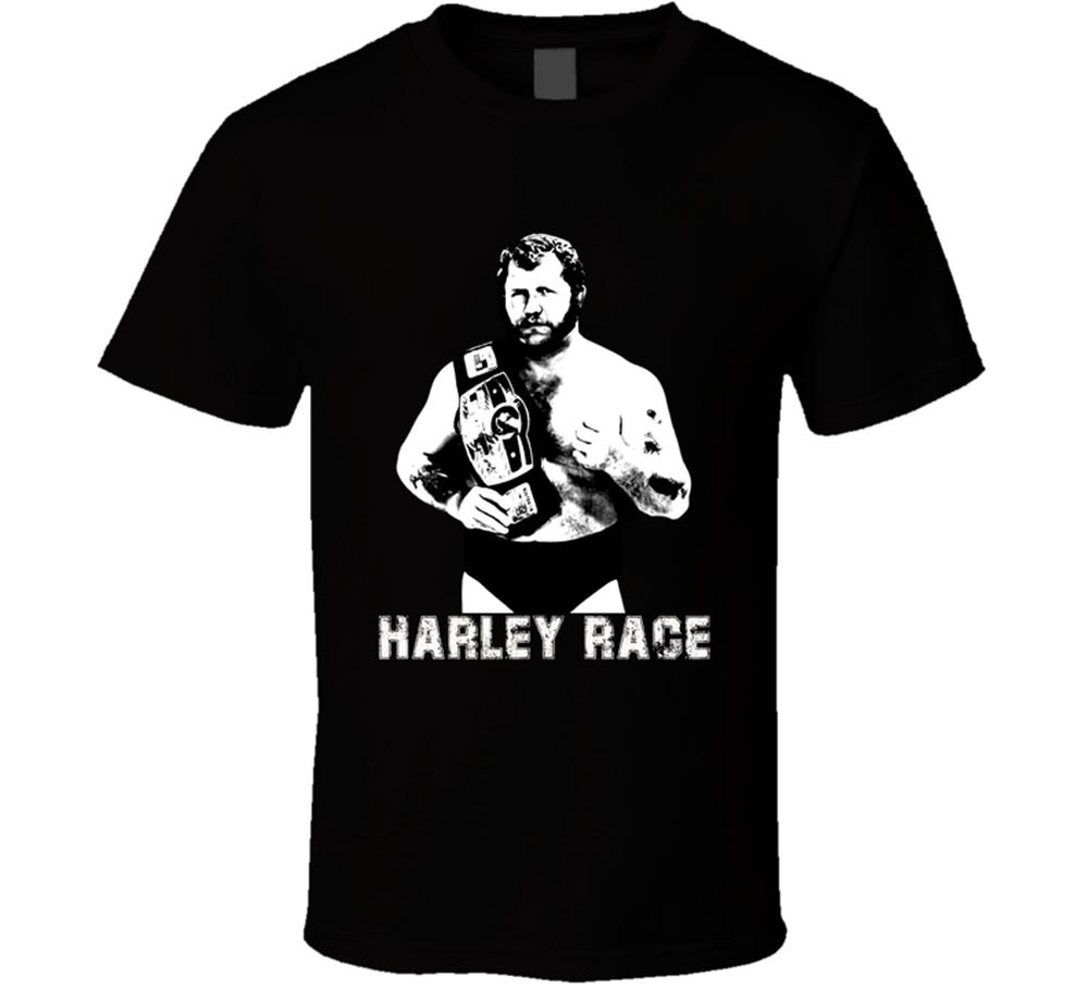 Harley Race Champion Wrestling Legend Fight Sport Fan T Shirt Tee Gift New S