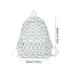 Nylon Students Backpack Fashion Shoulder Bag High Quality Floral School Bag  Girls