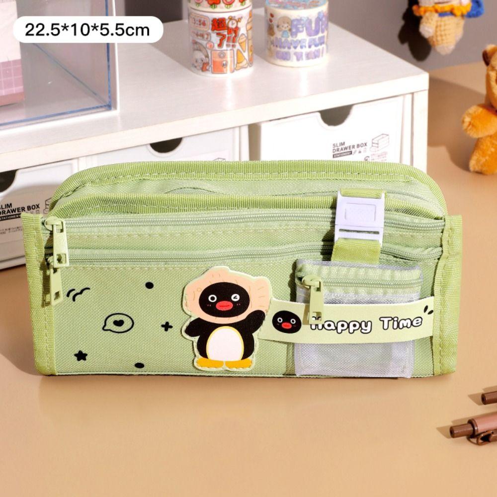 

Multi-function Pen Bag Five-layer Stationery Bag Creative Pencil Case Students