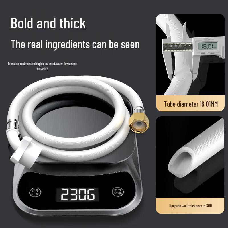 Haili Universele Inlaatslang voor Wasmachine en Vaatwasser