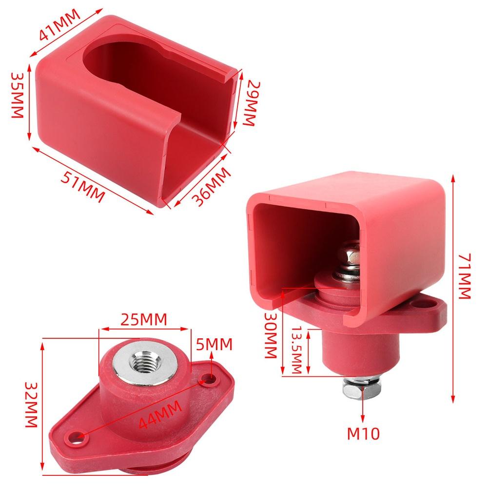 Y Branch 300A Terminal Block for DC Energy Storage Circuits with Flame Retardant Housing and Efficient Heat Dissipation