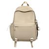 Japanese simple schoolbag female college student versatile junior high school student backpack male large capacity leisure travel backpack tide
