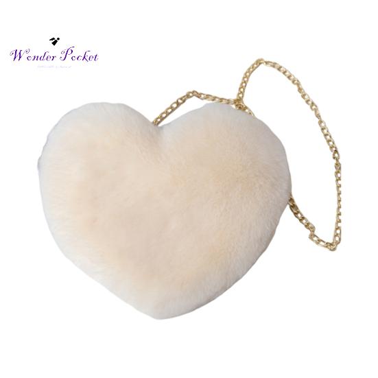 Užitečná dámská kabelka Pohodlná plyšová multifunkční