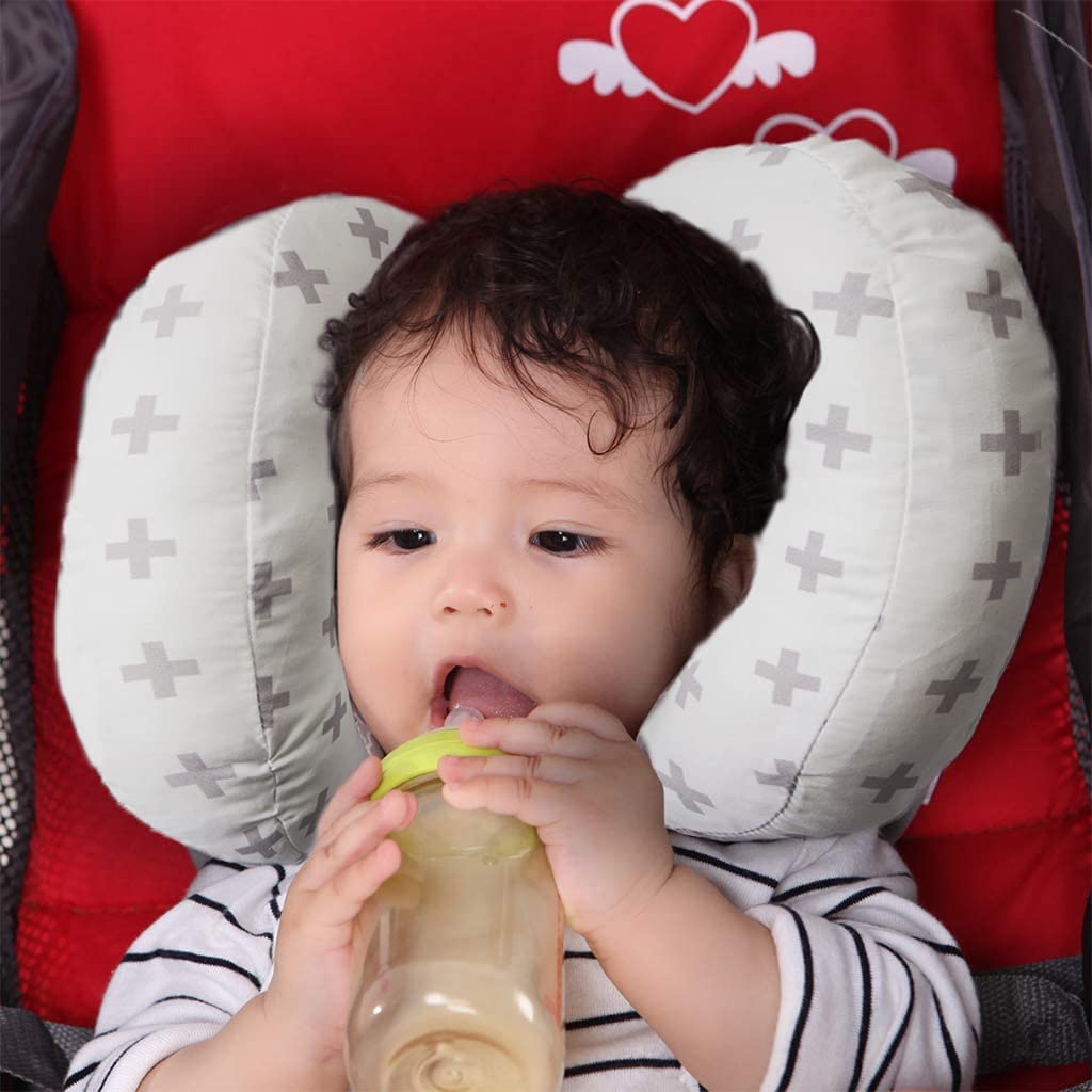 Banana Neck Pillow for Baby Neck Support Travel Pillow for Stroller Neck Support for Newborn