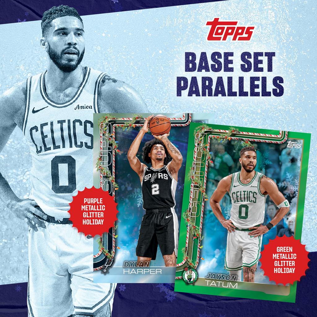 2025 Topps Holiday Kosárlabda Gyári Zárt Mega Box - -