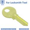 5-100Pcs/Lot Uncut Cooper Blank Keys Domestic Residence Lock Replica Hardware Household Doors Locksmith Supplies 20.5x7.52x1.6mm