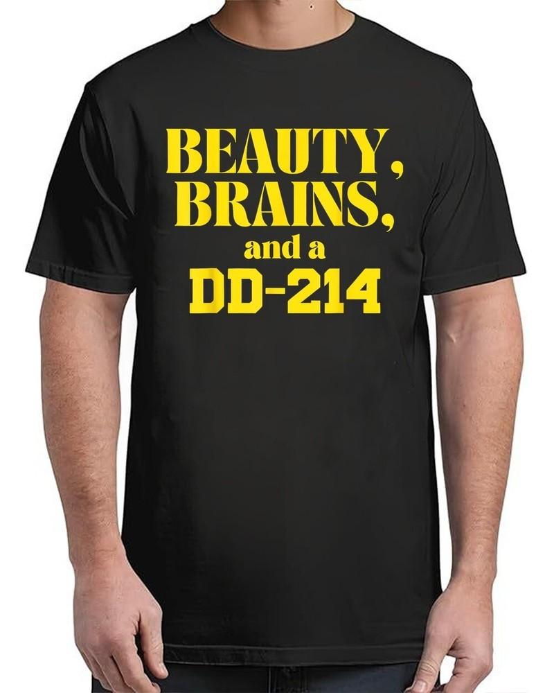 

Beauty Brains Vintage Adult S-4XL Unisex T-Shirt M