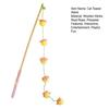 Interactive Cat Wand Toy Cat Teaser Stick String Toy with Furry Plush Balls for Indoor Cats To Play And Exercise