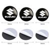 SCCF4 4pcs 56mm Car Emblem Wheel Hub Center Cap Stickers Center Cover Badge Decal for S-Cross SX4 Swift XL-7 Car Accessories