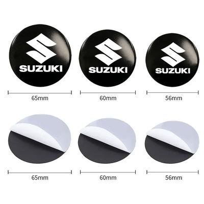 4pcs 56mm Car Emblem Wheel Hub Center Cap Stickers Center Cover Badge Decal for S-Cross SX4 Swift XL-7 Car Accessories