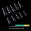 500Pcs False Nails French Nail Art Tips Coffin False Nail Tips for Acrylic UV Gel Application Manicure