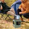 Portable Kerosene Stove Lightweight 10-Wicks Camp Stove Heater Outdoor Cooking BBQ Picnic Camping Hiking 3-5 Person Kerosene Furnace Burner