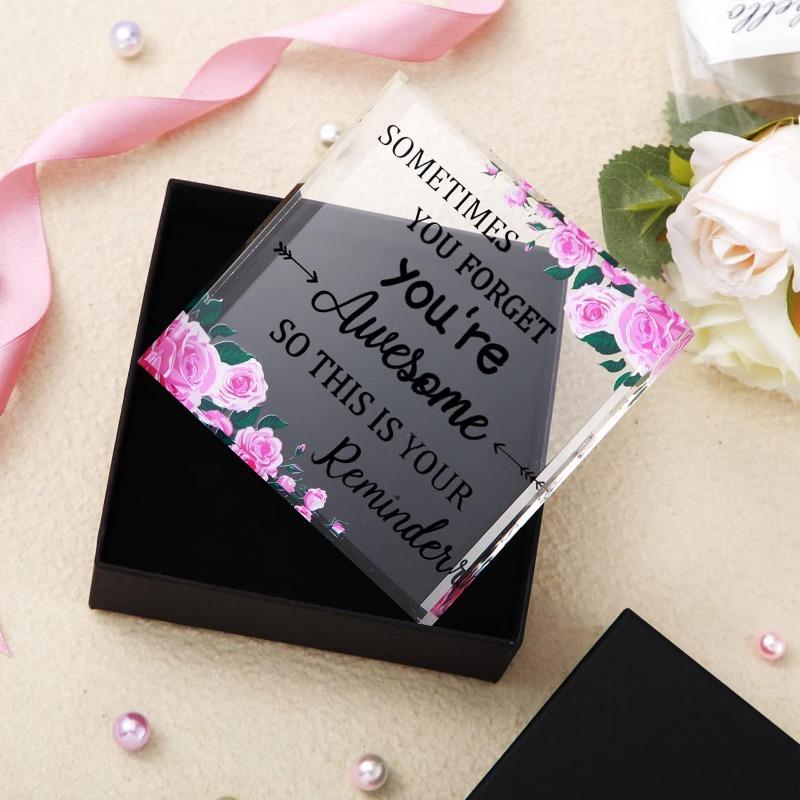 "You're Awesome" Reminder Gift - Inspirational Keepsake for Women & Friends