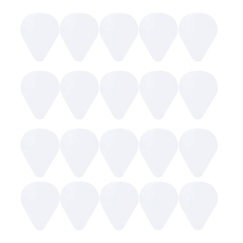 

20Pcs Flute Fingers Pad Silicone Thumb Cushion Protective Stickers Thin/Thick Flute Antislip Sticker Easy to Install