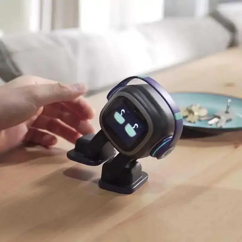 AI EMO Smart Companion Robot Toy With Voice Recognition For Emotional Communication Electronic Pet For Kids And Adults