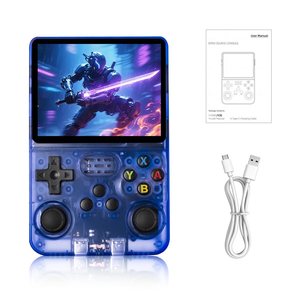 R36s Handheld Retro Console: Dual Joysticks, HD Screen, Open Source System, Nostalgic Games.