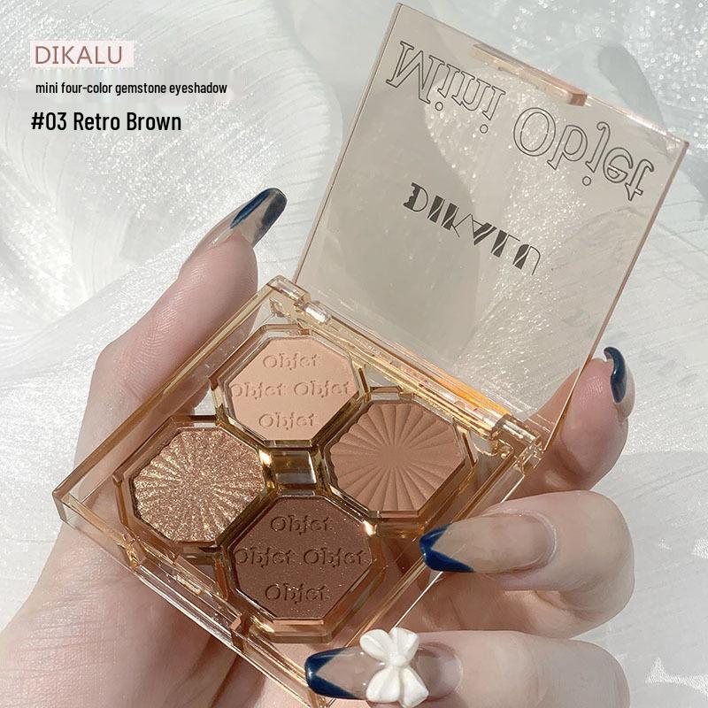 

Ослепительная палетка мини-теней: Мерцающий, Матовый, Глиттерный, С блестками - Стойкий, Портативный, Подходит для студентов.