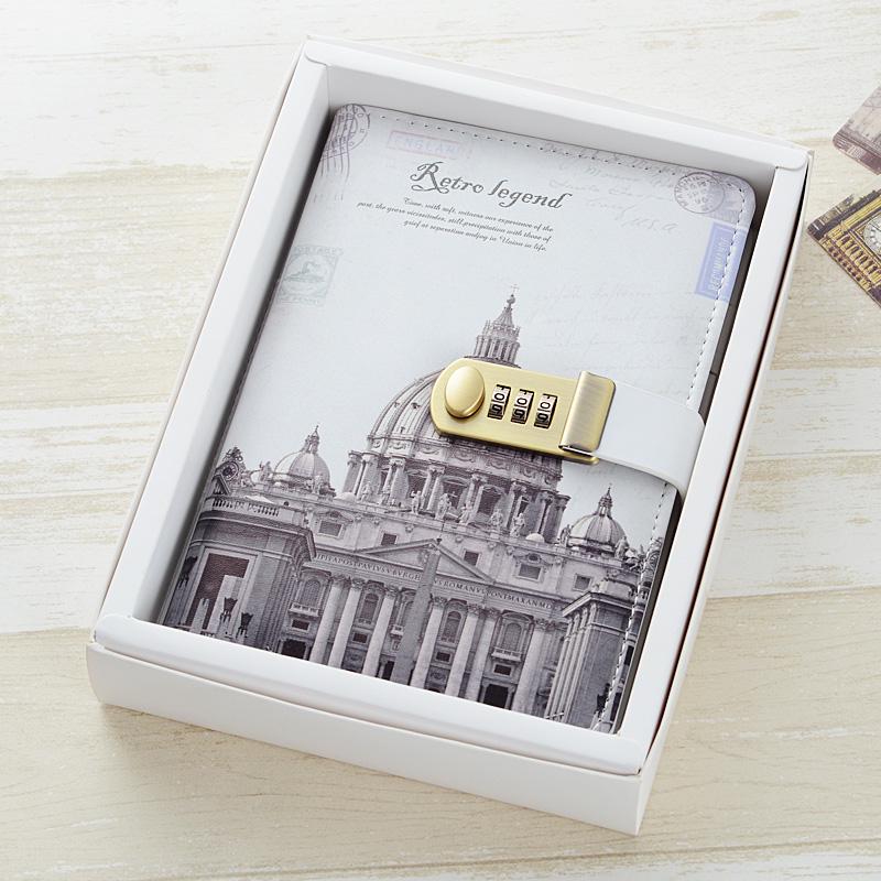 Password-Locked Diary & Journal Planner - Thick Pages, Ideal Gift