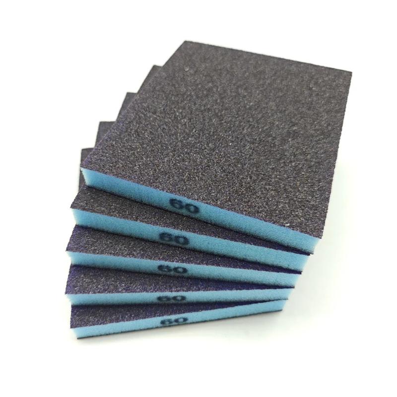 5/6pcs Sanding Sponge Set Coarse/Medium/Fine Grit Washable Reusable Sandpaper Blocks for Polishing Metal Wood Glass