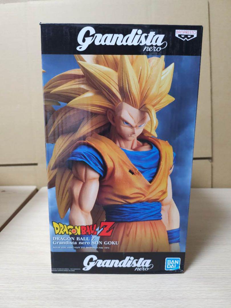 

[USED] Ready to ship: Dragon Ball Super Saiyan 3 Son Goku figure, official overseas version