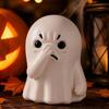 Cute Holding Nose Ghost Figurine Resin Ornaments Ghost Statue  Party Atmosphere Decoration