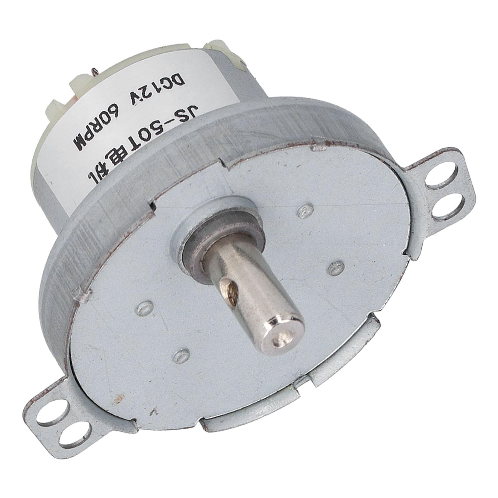 

Редукторний двигун Редукторне обладнання Промислові засоби управління 60 об/хв DC12V JS50T