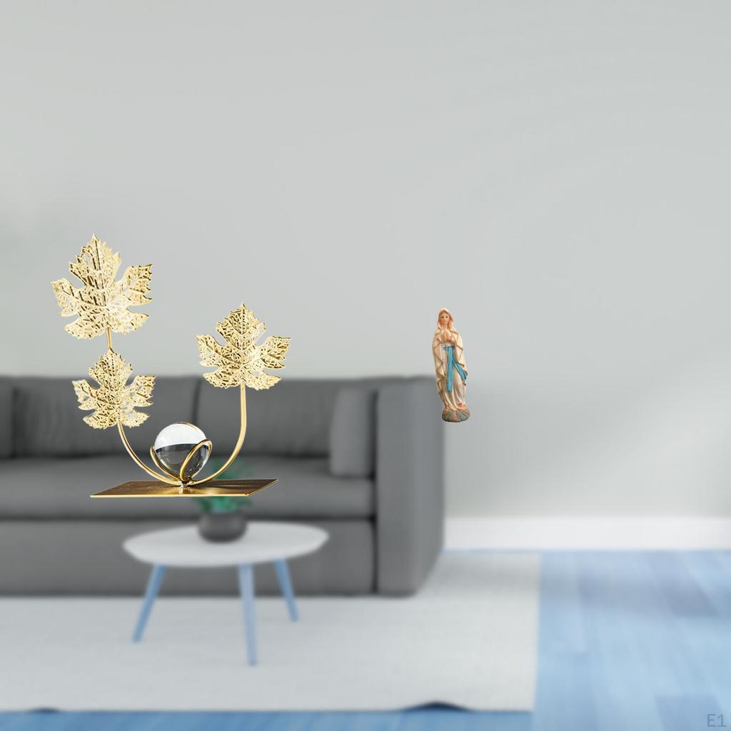 Leaves Statue Bookshelf Sculpture Figurine Birthday Housewarming Gift Bedroom Holiday Decorative