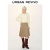 Women's Bowknot Floral Jacquard Knit Cardigan
