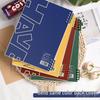 Retro American Loose-Leaf Notebook: Detachable, Comfortable, DIY Diary for Students - Available In B5, A5, A4 Sizes