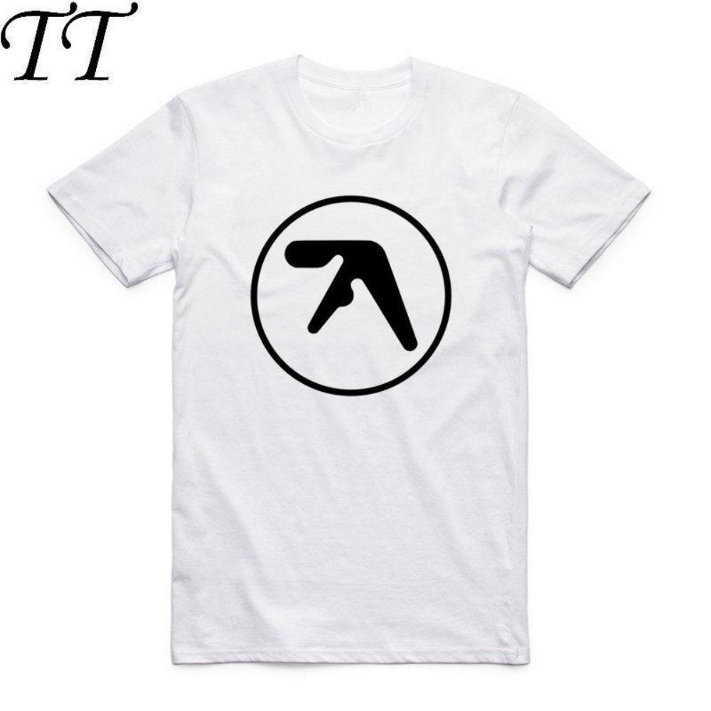 

2024 Men And Women Print Aphex Twin T Shirt O-Neck Short Sleeve Summer Casual Popular Music Band Aerosmith T-shirt HCP934 XXXXXL чорний