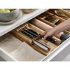 Joseph Joseph/Joseph Joseph Drawer Storage Knife Organizer, Holds up to 9 Knives, Kitchen Organizer & Drawer Storage, Bamboo [Authentic] 85169