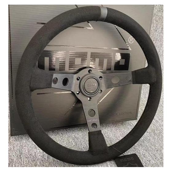 High quality momo P5 steering wheel 350mm Suede racing sports steering wheel
