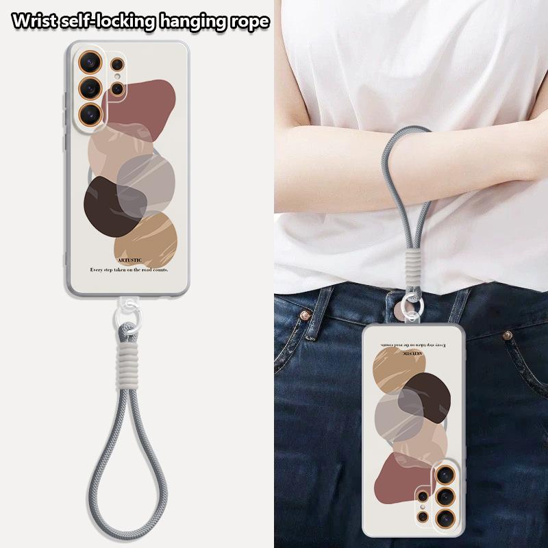 Watercolor Spots Print Case For Samsung S26 S25 Ultra S24 S23 FE S22 A15 A16 A17 A35 A36 A37 A54 A55 A56 A57 5G Hybrid Magnetic Matte Cover