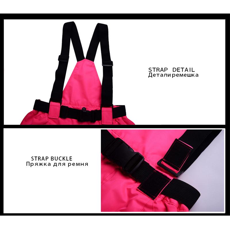 Kadın ve Erkek Kayak Pantolonları Su Geçirmez Rüzgar Geçirmez Kayak Pantolonları Softshell Yalıtımlı Snowboard Yürüyüş Kış Sıcak Açık Hava Kar Pantolonları Kadınlar ve Erkekler için