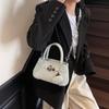 High-end Small Bag Women's Spring Summer Versatile New Fashion Messenger Bag Portable Small Square Bag